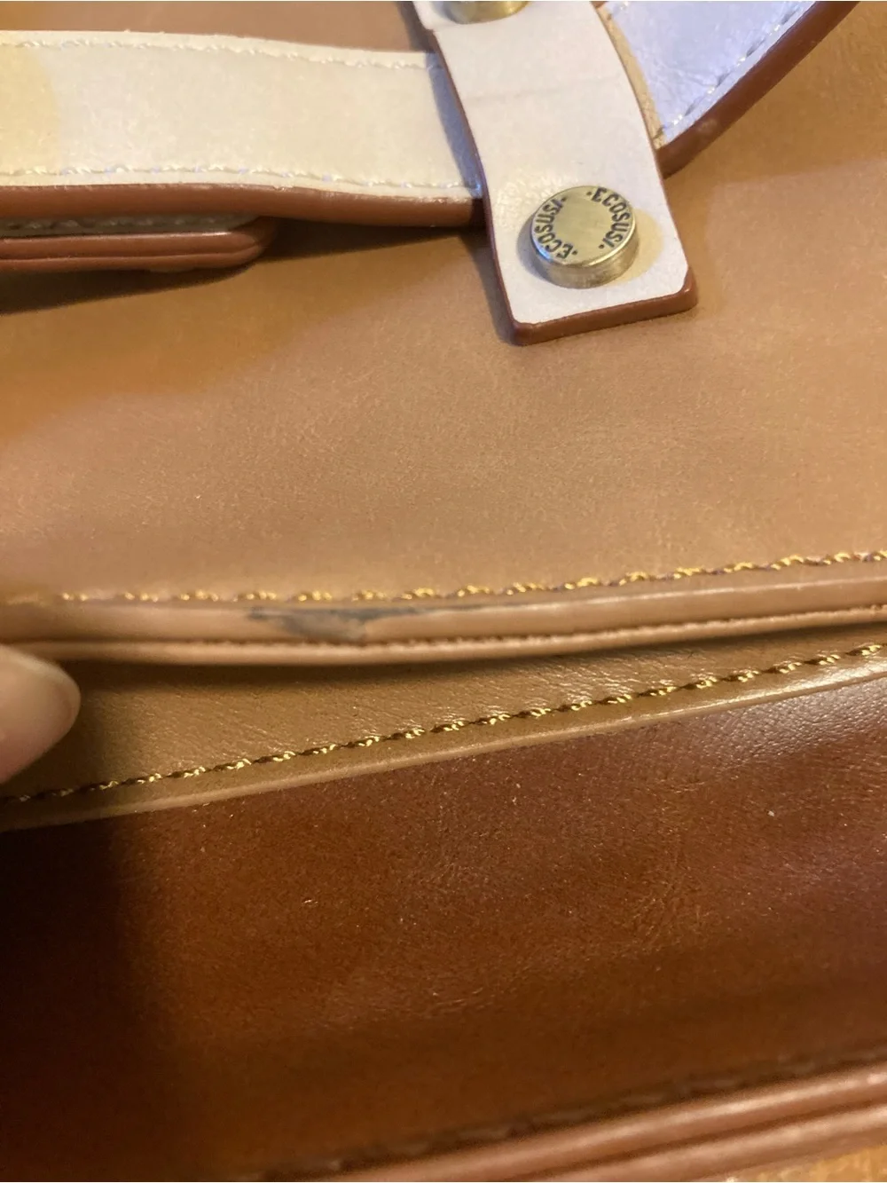 Ecosusi | Vegan Leather Briefcase/Backpack Laptop Bag